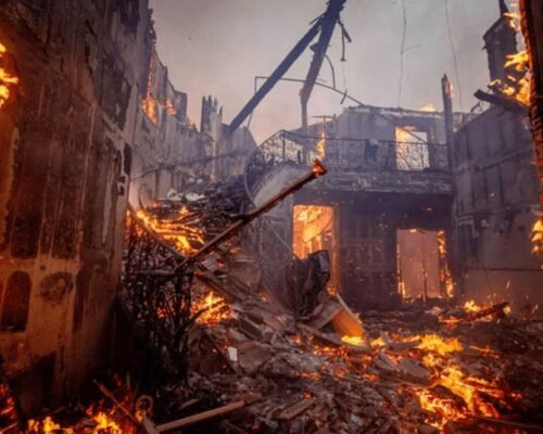 While Fires Destroy, They Also Inflame Magnanimous, Compassionate Feelings