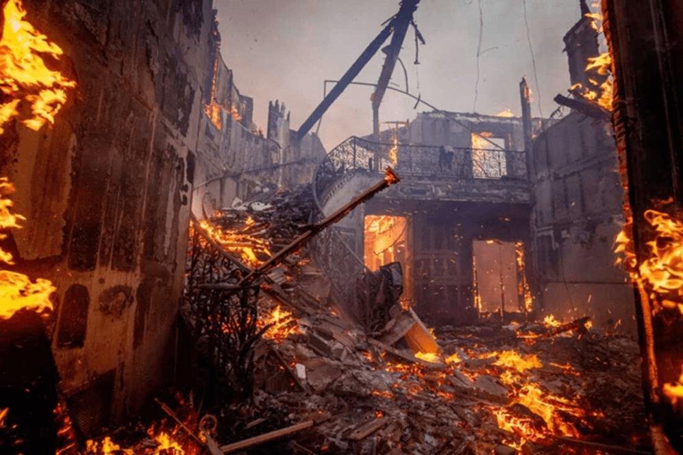 While Fires Destroy, They Also Inflame Magnanimous, Compassionate Feelings